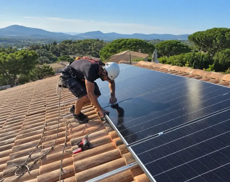 Installateur panneaux solaires Lecques — pose photovoltaïque sur toiture