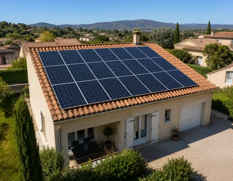Prime à l'autoconsommation panneaux solaires Lecques — aide financière de l'État